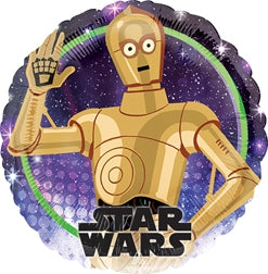 Star Wars Galaxy C3P0 Balloon