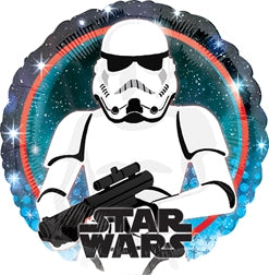 Stormtrooper Foil Balloon, 18in - Star Wars Galaxy of Adventures