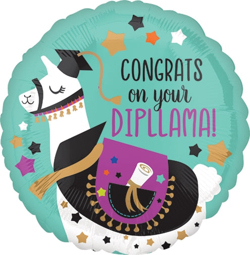 Congrats On Your "Diploma" Balloon*