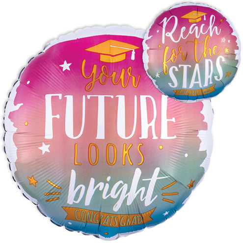 Future Look Bright Grad 18" Balloon*