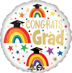 Graduation Rainbows Balloon*