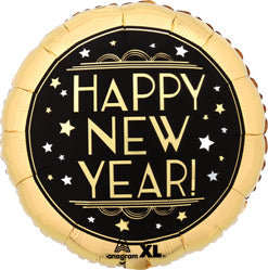 New Year Vintage 18" Balloon