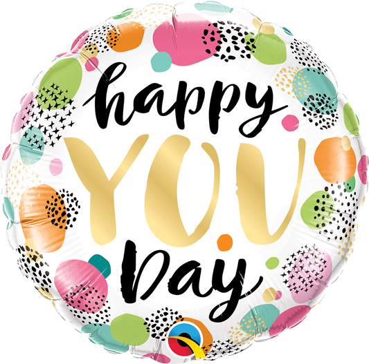 Happy You Day 18'' Balloon