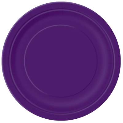 Paper Lunch Plates 8ct (BIG PLATES)