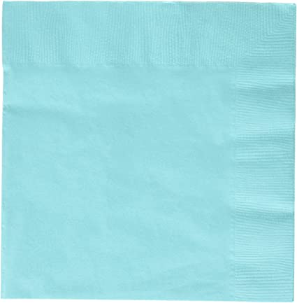 Robin's Egg Blue Beverage Napkins 20ct