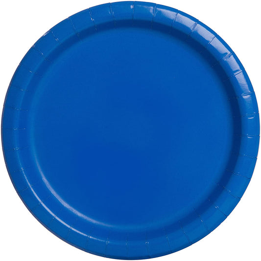Royal Blue 7in 16ct Plates