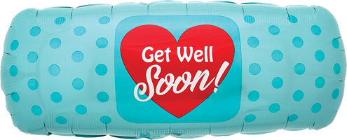 29" Get Well Bandaid Balloon