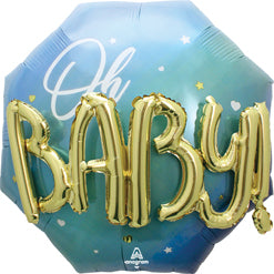 Blue Baby Boy 30'' Multi-Balloon