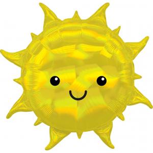 Iridescent  Sun Foil Balloon