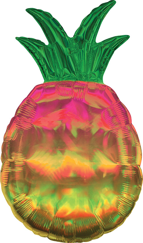 Holographic Pineapple Balloon Supershape
