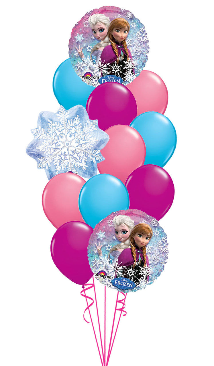 Frozen Large Latex Bouquet 12pc.W/ Weight