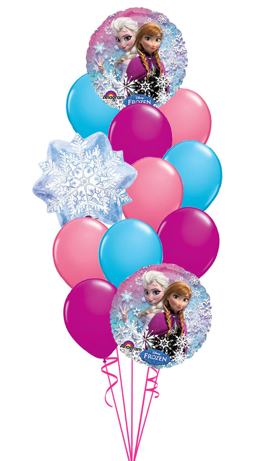 Frozen Large Latex Bouquet 12pc.W/ Weight