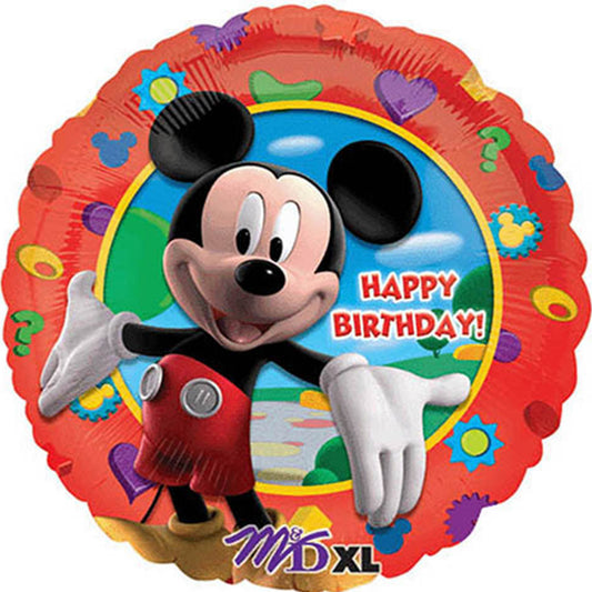 Happy Birthday Mickey Mouse Balloon, 18"