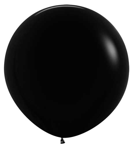 36 Inch Black Balloon Latex
