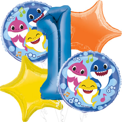 Baby Shark Bouquet W/ Number