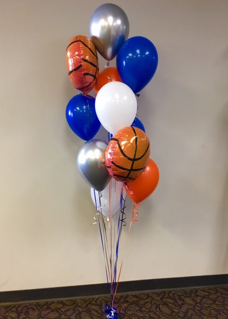 Fun Basketball 11pc bouquet w/ weight