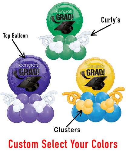 Custom Graduation Table Centerpiece