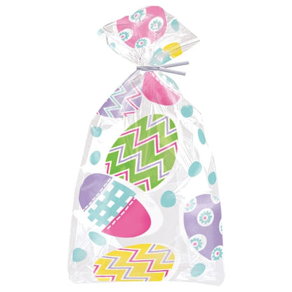 Lilac Easter Cellophane Bags 20ct