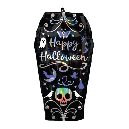 Holographic & Black Coffin Balloon