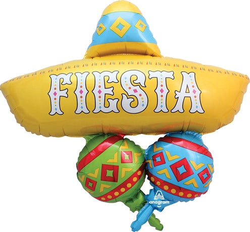32 Inch Fiesta Cluster Balloon