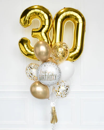 Pretty N Gold Bouquet 12pc