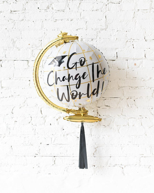 Go Change the World Globe Graduation Balloon, 23in*