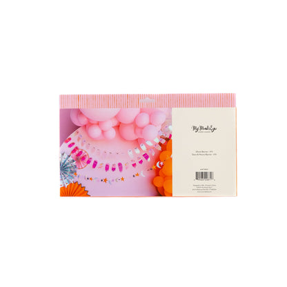 HAPPY HAUNTING IRIDESCENT MINI BANNER SET