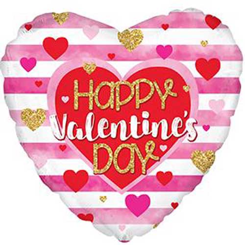 Stripes & Hearts Valentines
