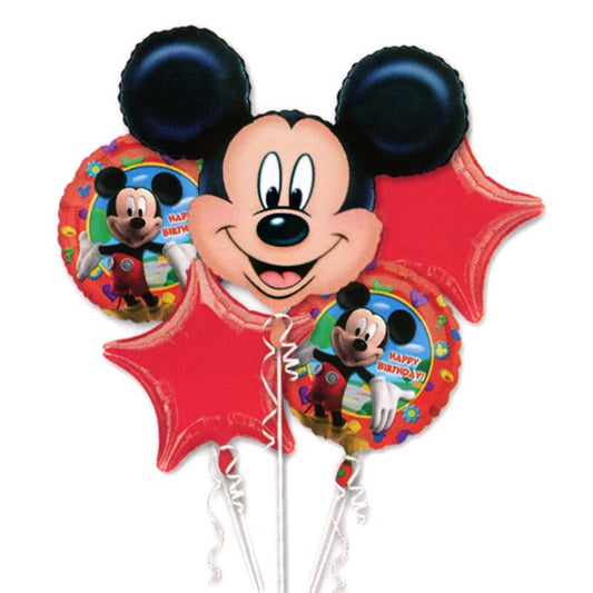 Mickey Mouse Birthday Club Balloon Bouquet