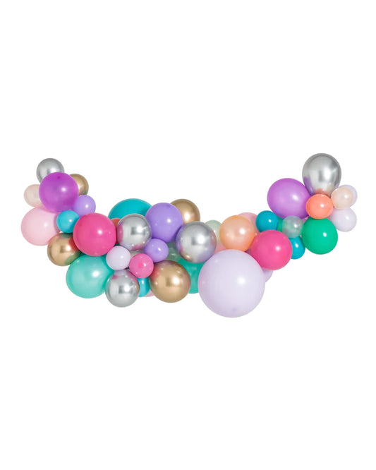 Mermaid Style BALLOON GARLAND(TO GO NO INSTALL)