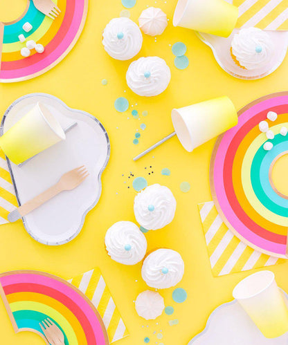 RAINBOW Oh Happy Day PLATES