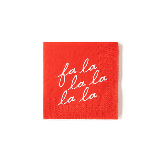 Oui Party Fa La La Cocktail Napkin