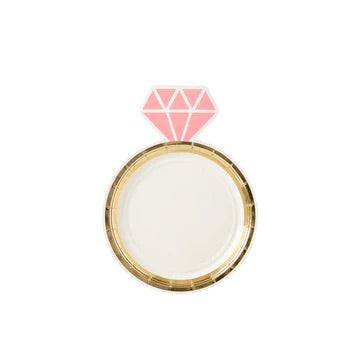 RING SHAPED PAPER PLATE (8CT)