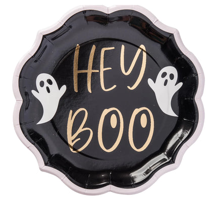 Hey Boo Dinner Plate, Sweet 'n Spooky Collection, 8 Count*