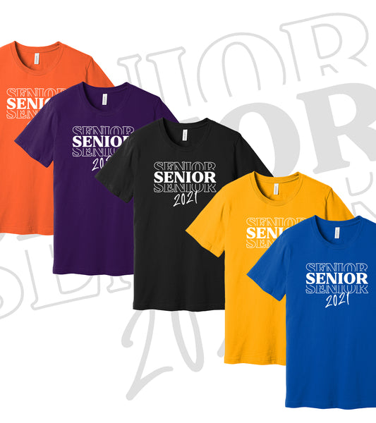 Senior Graduation Shirt By Color