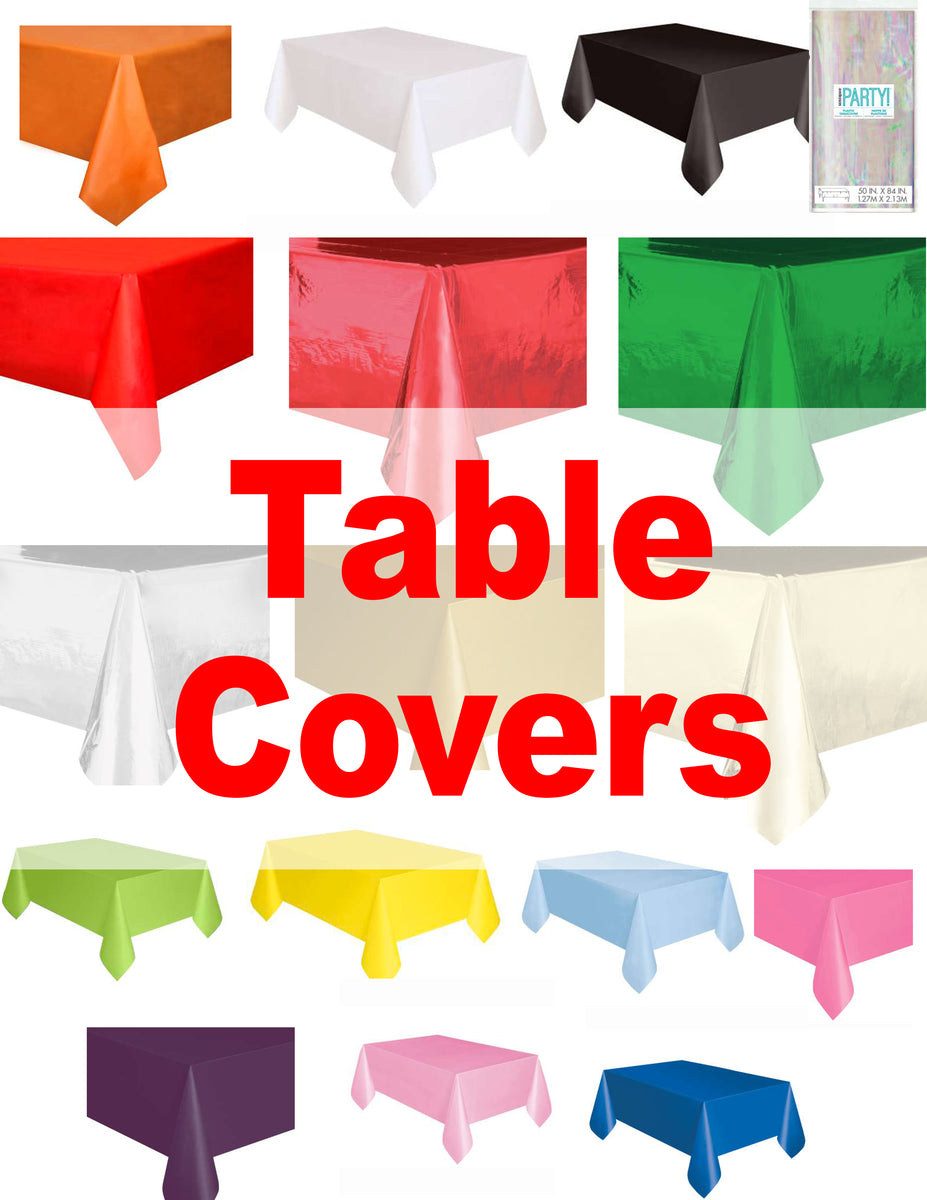 Tablecover Solid Rectangle 6ft – Gonzales Party Store