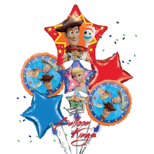 Toy Story 4 Balloon Bouquet 5pc