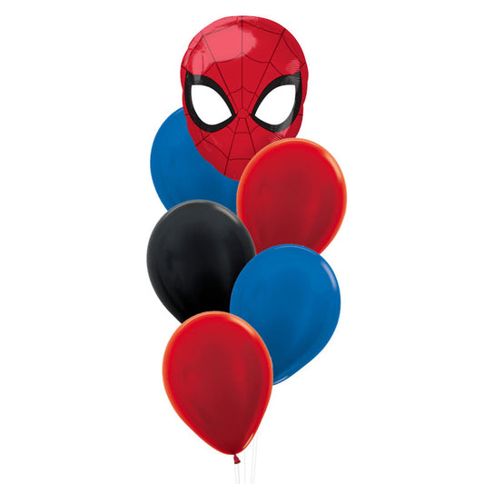 SpiderMan Latex Bouquet 6pc.