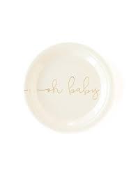 Oh Baby Plates
