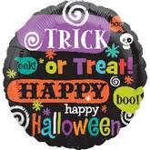 Halloween Messages Balloon