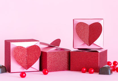 VALENTINE HEART PARTY FAVOR BOXES