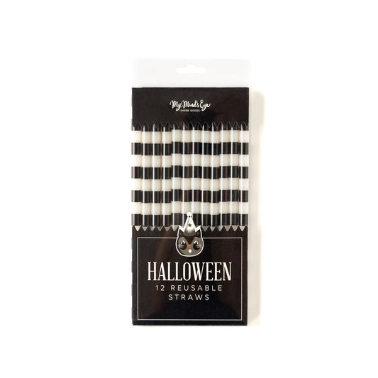 Halloween Reusable Straws