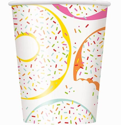Donut Party Cups, 8ct