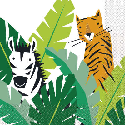Animal Safari Luncheon Napkins 16ct