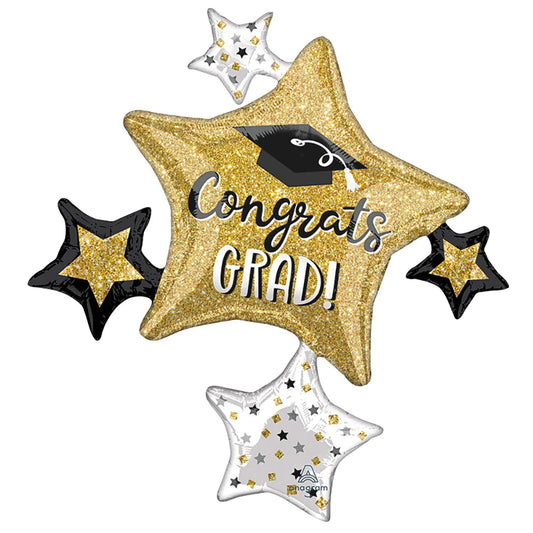 Grad Congrats Grad Jumbo .33" *