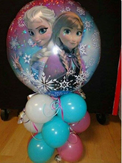 Frozen Theme Balloon Centerpieices