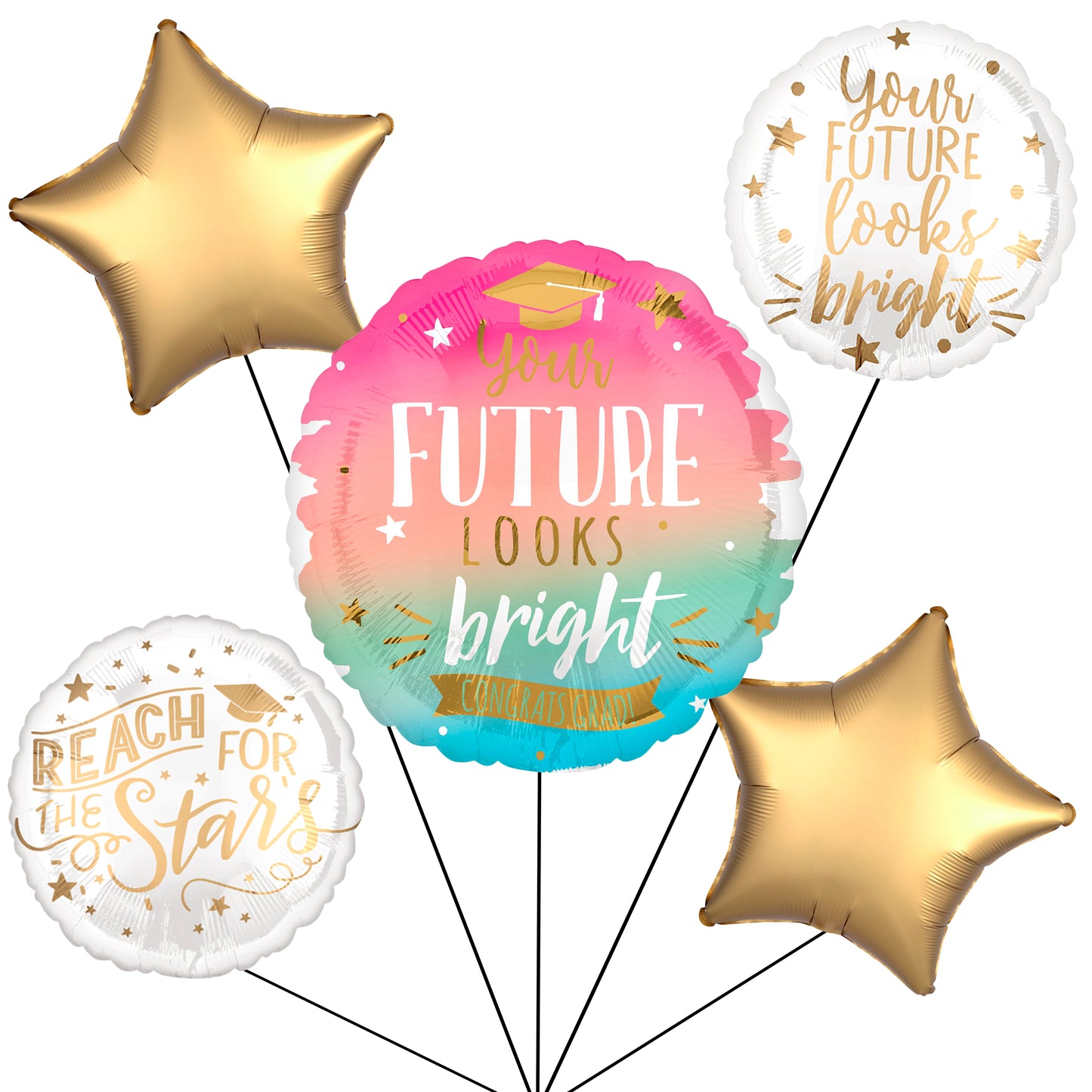 Bright Future Balloon Bouquet