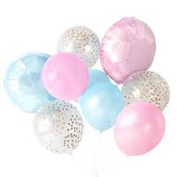 Pink Blush Bright Bouquet 9pc