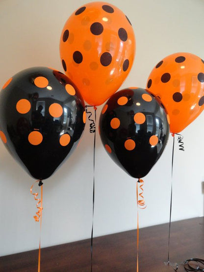 Polka Dot Latex Balloons