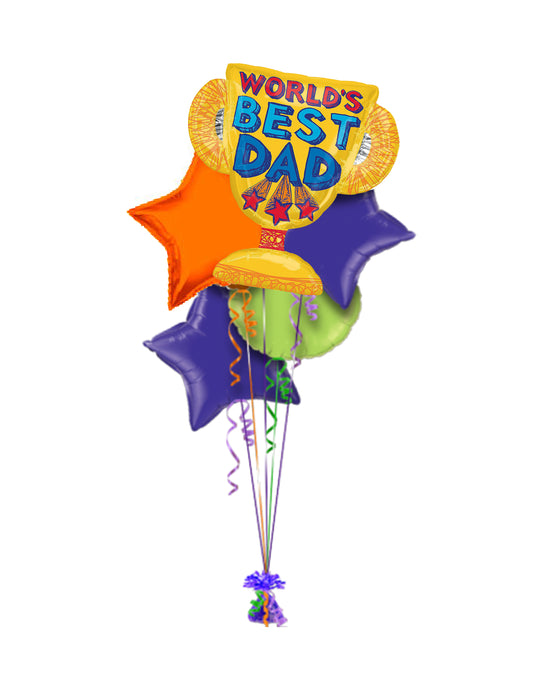 Dad Star Award Bouquet 5pc *